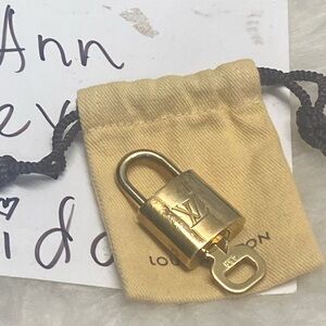 Louis Vuitton Gold Padlock